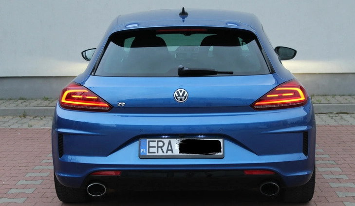 Volkswagen Scirocco cena 92000 przebieg: 62000, rok produkcji 2015 z Radomsko małe 379